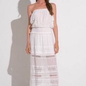 Elan Strapless Maxi Dress Cover Up